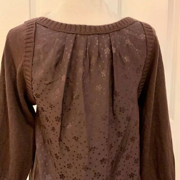 Marc by Marc Jacobs Burgundy Purple Silk Wool Scoop Neck Top Small - Picture 6 of 10
